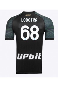 SSC Napoli Stanislav Lobotka #68 Jalkapallovaatteet Kolmaspaita 2023-24 Lyhythihainen